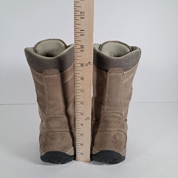 Cabelas by Meindl Boots Women US 10 Goretex Leather Tan Outdoor Insulated Pflege - Picture 8 of 15